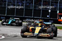 Lando Norris (GBR) McLaren MCL36. 19.06.2022. Formula 1 World Championship, Rd 9, Canadian Grand Prix, Montreal, Canada, Race Day.