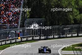 Nicholas Latifi (CDN) Williams Racing FW44. 19.06.2022. Formula 1 World Championship, Rd 9, Canadian Grand Prix, Montreal, Canada, Race Day.