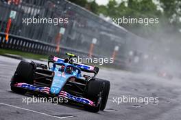Esteban Ocon (FRA) Alpine F1 Team A522. 18.06.2022. Formula 1 World Championship, Rd 9, Canadian Grand Prix, Montreal, Canada, Qualifying Day.