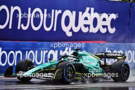 Lance Stroll (CDN) Aston Martin F1 Team AMR22. 18.06.2022. Formula 1 World Championship, Rd 9, Canadian Grand Prix, Montreal, Canada, Qualifying Day.