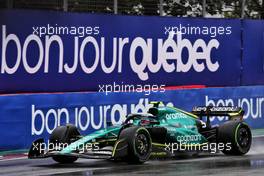 Sebastian Vettel (GER) Aston Martin F1 Team AMR22. 18.06.2022. Formula 1 World Championship, Rd 9, Canadian Grand Prix, Montreal, Canada, Qualifying Day.
