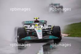 Lewis Hamilton (GBR) Mercedes AMG F1 W13. 18.06.2022. Formula 1 World Championship, Rd 9, Canadian Grand Prix, Montreal, Canada, Qualifying Day.