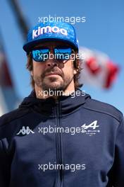Fernando Alonso (ESP) Alpine F1 Team. 19.06.2022. Formula 1 World Championship, Rd 9, Canadian Grand Prix, Montreal, Canada, Race Day.