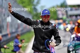 Esteban Ocon (FRA) Alpine F1 Team on the drivers parade. 19.06.2022. Formula 1 World Championship, Rd 9, Canadian Grand Prix, Montreal, Canada, Race Day.
