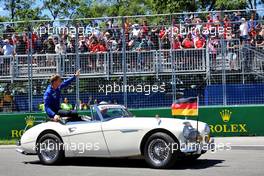 Mick Schumacher (GER) Haas F1 Team on the drivers parade. 19.06.2022. Formula 1 World Championship, Rd 9, Canadian Grand Prix, Montreal, Canada, Race Day.