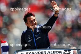 Alexander Albon (THA) Williams Racing on the drivers parade. 19.06.2022. Formula 1 World Championship, Rd 9, Canadian Grand Prix, Montreal, Canada, Race Day.