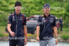 Sergio Perez (MEX) Red Bull Racing. 16.06.2022. Formula 1 World Championship, Rd 9, Canadian Grand Prix, Montreal, Canada, Preparation Day.