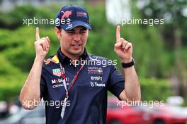 Sergio Perez (MEX) Red Bull Racing. 16.06.2022. Formula 1 World Championship, Rd 9, Canadian Grand Prix, Montreal, Canada, Preparation Day.