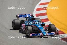 Fernando Alonso (ESP) Alpine F1 Team A522. 20.05.2022 Formula 1 World Championship, Rd 6, Spanish Grand Prix, Barcelona, Spain, Practice Day.