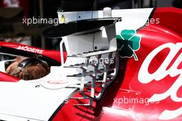 Sensor equipment on the Alfa Romeo F1 Team C42. 20.05.2022 Formula 1 World Championship, Rd 6, Spanish Grand Prix, Barcelona, Spain, Practice Day.