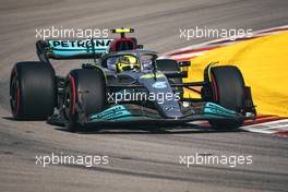 Lewis Hamilton (GBR) Mercedes AMG F1 W13. 20.05.2022 Formula 1 World Championship, Rd 6, Spanish Grand Prix, Barcelona, Spain, Practice Day.
