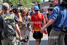 Fernando Alonso (ESP) Alpine F1 Team. 20.05.2022 Formula 1 World Championship, Rd 6, Spanish Grand Prix, Barcelona, Spain, Practice Day.
