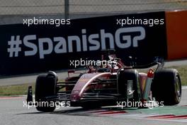 Charles Leclerc (MON) Ferrari F1-75. 20.05.2022 Formula 1 World Championship, Rd 6, Spanish Grand Prix, Barcelona, Spain, Practice Day.