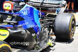 Williams Racing FW44 floor detail. 20.05.2022 Formula 1 World Championship, Rd 6, Spanish Grand Prix, Barcelona, Spain, Practice Day.