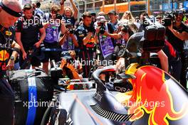 Max Verstappen (NLD) Red Bull Racing RB18 on the grid. 22.05.2022. Formula 1 World Championship, Rd 6, Spanish Grand Prix, Barcelona, Spain, Race Day.