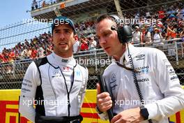 Nicholas Latifi (CDN) Williams Racing on the grid. 22.05.2022. Formula 1 World Championship, Rd 6, Spanish Grand Prix, Barcelona, Spain, Race Day.
