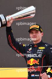 1st place Max Verstappen (NLD) Red Bull Racing RB18. 22.05.2022. Formula 1 World Championship, Rd 6, Spanish Grand Prix, Barcelona, Spain, Race Day.