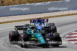 Sebastian Vettel (GER) Aston Martin F1 Team AMR22. 22.05.2022. Formula 1 World Championship, Rd 6, Spanish Grand Prix, Barcelona, Spain, Race Day.