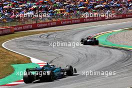 Lance Stroll (CDN) Aston Martin F1 Team AMR22. 22.05.2022. Formula 1 World Championship, Rd 6, Spanish Grand Prix, Barcelona, Spain, Race Day.