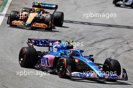 Esteban Ocon (FRA) Alpine F1 Team A522. 22.05.2022. Formula 1 World Championship, Rd 6, Spanish Grand Prix, Barcelona, Spain, Race Day.