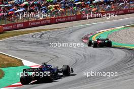 Alexander Albon (THA) Williams Racing FW44. 22.05.2022. Formula 1 World Championship, Rd 6, Spanish Grand Prix, Barcelona, Spain, Race Day.