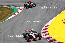 Mick Schumacher (GER) Haas VF-22. 22.05.2022. Formula 1 World Championship, Rd 6, Spanish Grand Prix, Barcelona, Spain, Race Day.