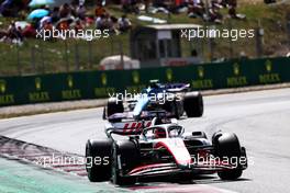 Kevin Magnussen (DEN) Haas VF-22. 22.05.2022. Formula 1 World Championship, Rd 6, Spanish Grand Prix, Barcelona, Spain, Race Day.