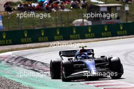 Nicholas Latifi (CDN) Williams Racing FW44. 22.05.2022. Formula 1 World Championship, Rd 6, Spanish Grand Prix, Barcelona, Spain, Race Day.