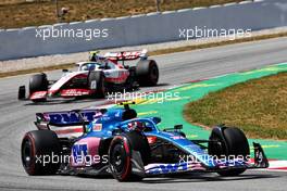 Esteban Ocon (FRA) Alpine F1 Team A522. 22.05.2022. Formula 1 World Championship, Rd 6, Spanish Grand Prix, Barcelona, Spain, Race Day.