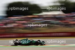 Lance Stroll (CDN) Aston Martin F1 Team AMR22. 21.05.2022. Formula 1 World Championship, Rd 6, Spanish Grand Prix, Barcelona, Spain, Qualifying Day.