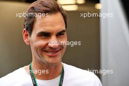 Roger Federer (SUI) Tennis Player. 21.05.2022. Formula 1 World Championship, Rd 6, Spanish Grand Prix, Barcelona, Spain, Qualifying Day.