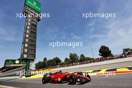 Charles Leclerc (MON) Ferrari F1-75. 21.05.2022. Formula 1 World Championship, Rd 6, Spanish Grand Prix, Barcelona, Spain, Qualifying Day.