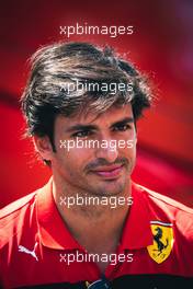 Carlos Sainz Jr (ESP) Ferrari. 19.05.2022. Formula 1 World Championship, Rd 6, Spanish Grand Prix, Barcelona, Spain, Preparation Day.
