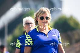 Charlotte Sefton (GBR) W Series Press Officer. 19.05.2022. Formula 1 World Championship, Rd 6, Spanish Grand Prix, Barcelona, Spain, Preparation Day.