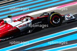 Guanyu Zhou (CHI), Alfa Romeo Racing  22.07.2022. Formula 1 World Championship, Rd 12, French Grand Prix, Paul Ricard, France, Practice Day.
