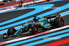Lance Stroll (CDN) Aston Martin F1 Team AMR22. 22.07.2022. Formula 1 World Championship, Rd 12, French Grand Prix, Paul Ricard, France, Practice Day.
