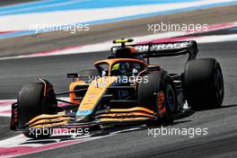 Lando Norris (GBR) McLaren MCL36. 22.07.2022. Formula 1 World Championship, Rd 12, French Grand Prix, Paul Ricard, France, Practice Day.