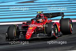 Carlos Sainz Jr (ESP) Ferrari F1-75.  22.07.2022. Formula 1 World Championship, Rd 12, French Grand Prix, Paul Ricard, France, Practice Day.