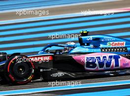 Esteban Ocon (FRA) Alpine F1 Team A522. 22.07.2022. Formula 1 World Championship, Rd 12, French Grand Prix, Paul Ricard, France, Practice Day.