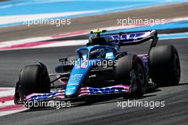 Esteban Ocon (FRA) Alpine F1 Team A522. 22.07.2022. Formula 1 World Championship, Rd 12, French Grand Prix, Paul Ricard, France, Practice Day.