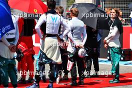 Sebastian Vettel (GER) Aston Martin F1 Team on the grid. 24.07.2022. Formula 1 World Championship, Rd 12, French Grand Prix, Paul Ricard, France, Race Day.