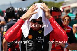 Charles Leclerc (MON) Ferrari on the grid. 24.07.2022. Formula 1 World Championship, Rd 12, French Grand Prix, Paul Ricard, France, Race Day.