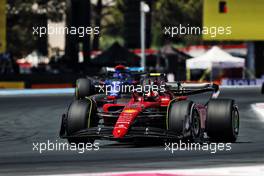 Carlos Sainz Jr (ESP) Ferrari F1-75. 24.07.2022. Formula 1 World Championship, Rd 12, French Grand Prix, Paul Ricard, France, Race Day.