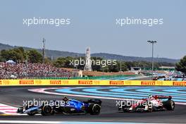 Nicholas Latifi (CDN) Williams Racing FW44. 24.07.2022. Formula 1 World Championship, Rd 12, French Grand Prix, Paul Ricard, France, Race Day.