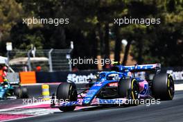 Esteban Ocon (FRA) Alpine F1 Team A522. 24.07.2022. Formula 1 World Championship, Rd 12, French Grand Prix, Paul Ricard, France, Race Day.