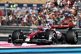 Valtteri Bottas (FIN) Alfa Romeo F1 Team C42. 24.07.2022. Formula 1 World Championship, Rd 12, French Grand Prix, Paul Ricard, France, Race Day.