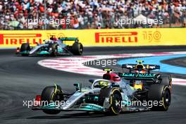 Lewis Hamilton (GBR) Mercedes AMG F1 W13. 24.07.2022. Formula 1 World Championship, Rd 12, French Grand Prix, Paul Ricard, France, Race Day.
