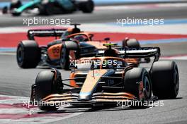 Lando Norris (GBR) McLaren MCL36.  24.07.2022. Formula 1 World Championship, Rd 12, French Grand Prix, Paul Ricard, France, Race Day.