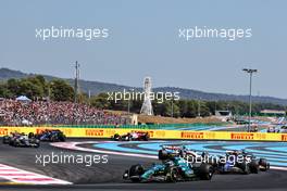 Sebastian Vettel (GER) Aston Martin F1 Team AMR22. 24.07.2022. Formula 1 World Championship, Rd 12, French Grand Prix, Paul Ricard, France, Race Day.