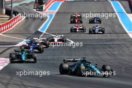 Lance Stroll (CDN) Aston Martin F1 Team AMR22. 24.07.2022. Formula 1 World Championship, Rd 12, French Grand Prix, Paul Ricard, France, Race Day.
